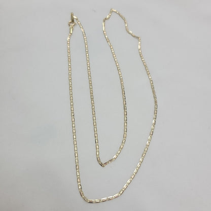 CADENAS VALENTINA/ESPEJO ORO 14K 2.7 (NUEVO)