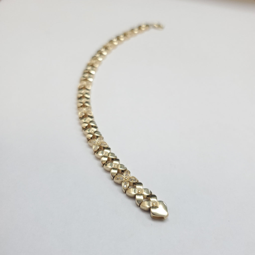 PULSERAS DAMA ORO 14K 10.3 (NUEVO)