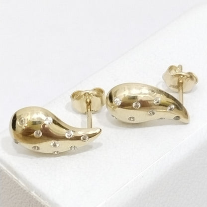 BROQUELES ORO 14K 2.1 (NUEVO)