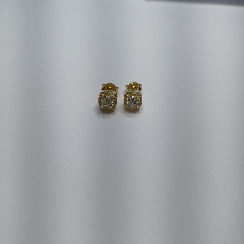 BROQUELES ORO 14K 2.4 (NUEVO)