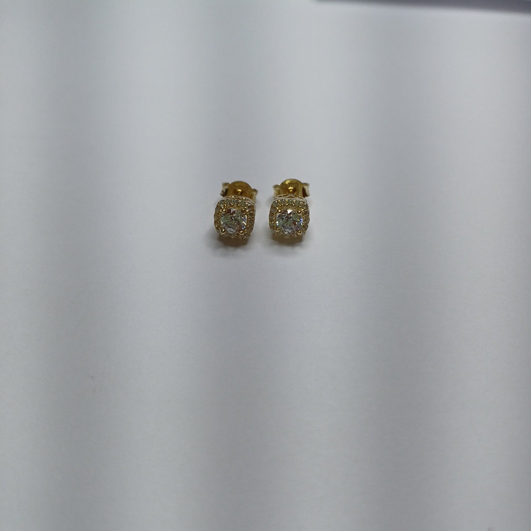 BROQUELES ORO 14K 2.4 (NUEVO)