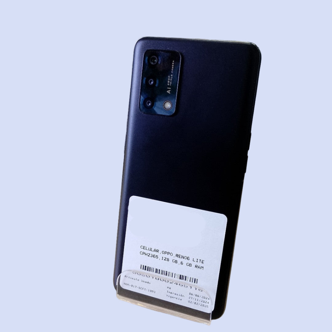 CELULAR OPPO  RENO6 LITE CPH2365 128 GB 6 GB RAM (SEMINUEVO)