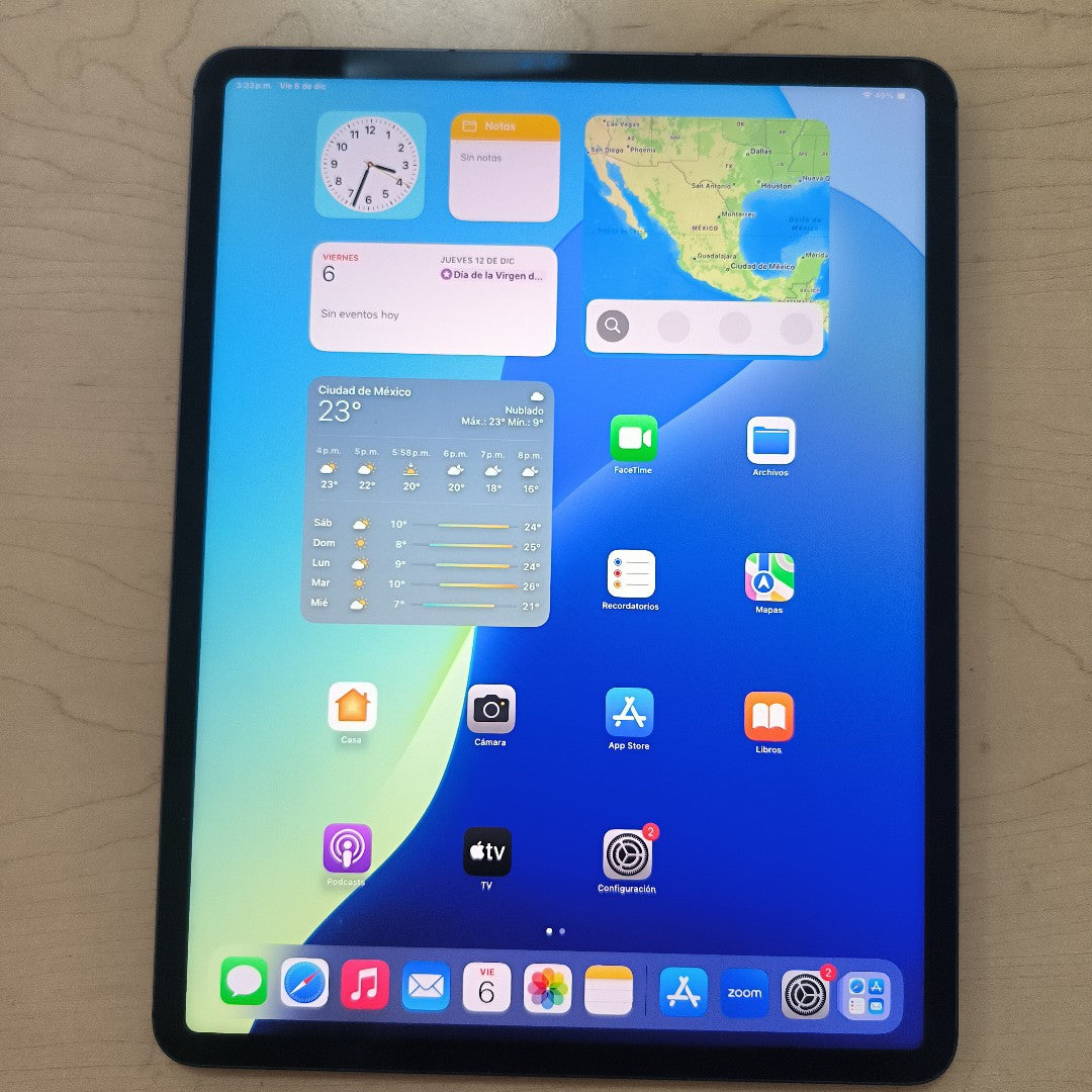 TABLETA APPLE IPAD PRO 5 12.9" A2379 256 GB 8 GB RAM (SEMINUEVO)