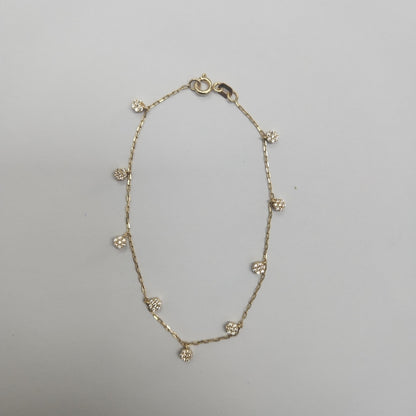 PULSERAS DAMA ORO 14K 2.1 (NUEVO)