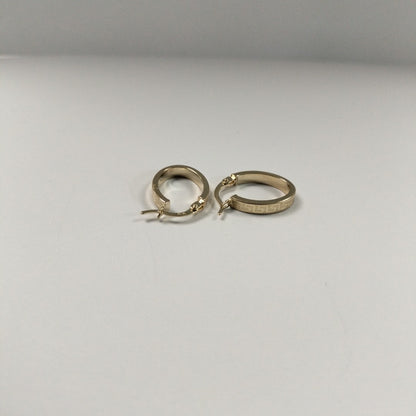 ARRACADAS ORO 14K 1.5 (NUEVO)