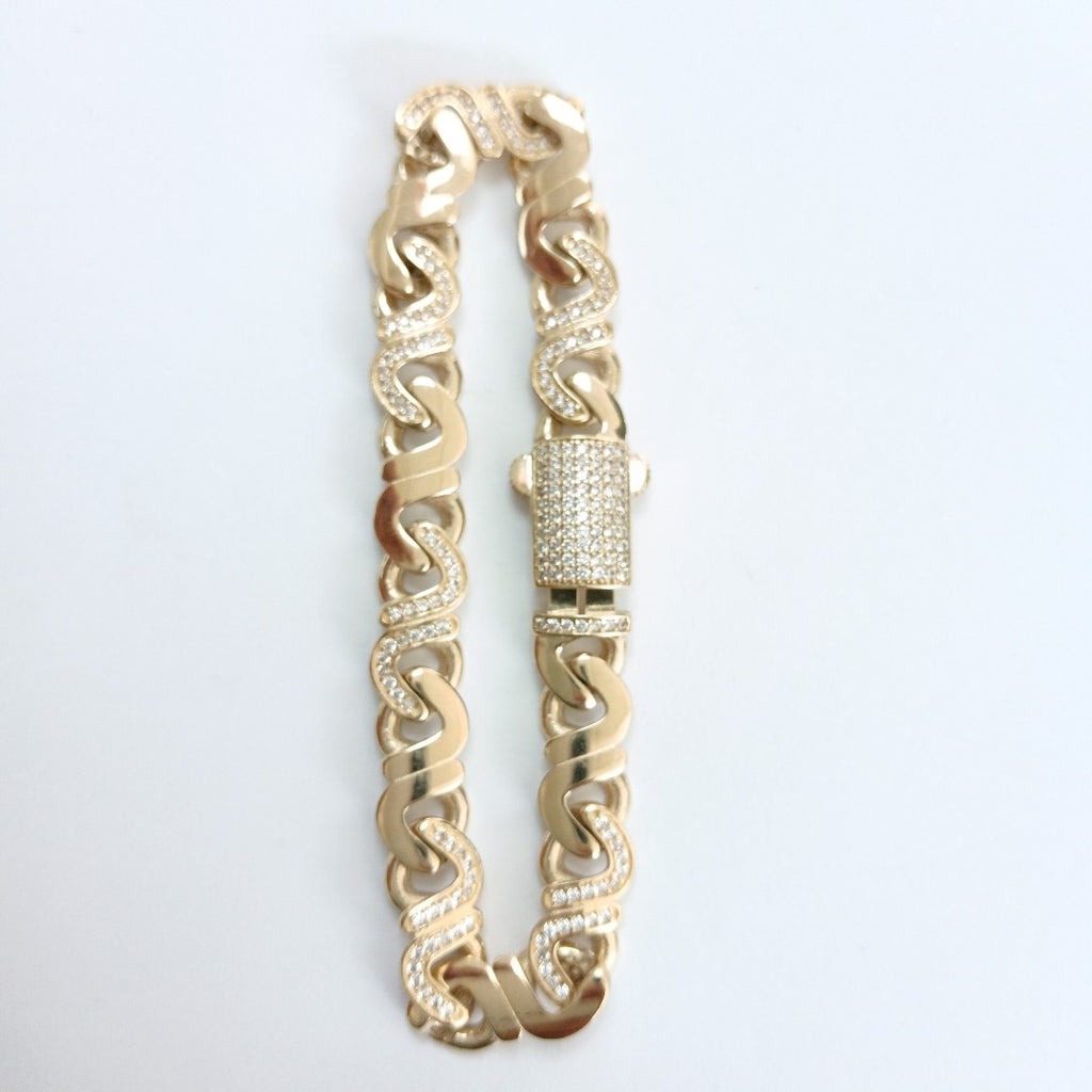 PULSERAS DAMA ORO 14K 15.7 (NUEVO)
