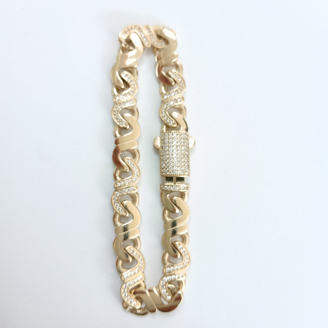 PULSERAS DAMA ORO 14K 15.7 (NUEVO)