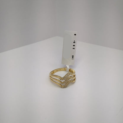 ANILLOS DAMA ORO 14K 2.5 (NUEVO)