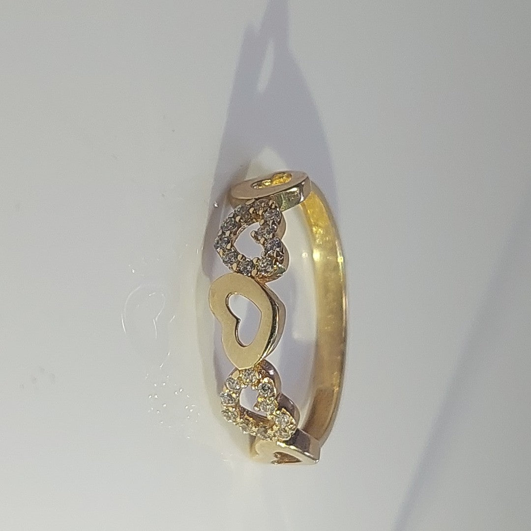 ANILLOS DAMA ORO 14K 1.5 (NUEVO)