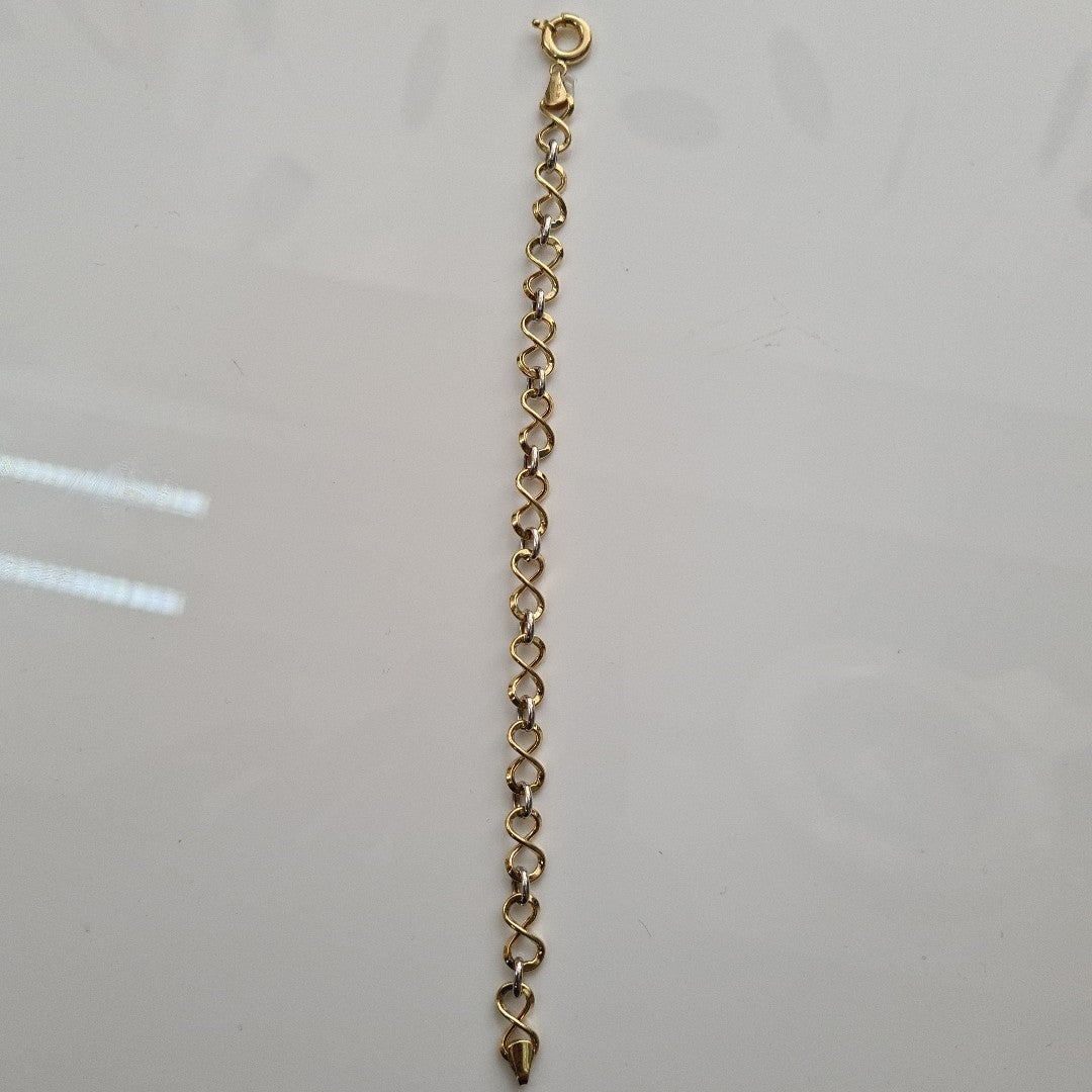 PULSERAS DAMA ORO 14K 4.3 (NUEVO)