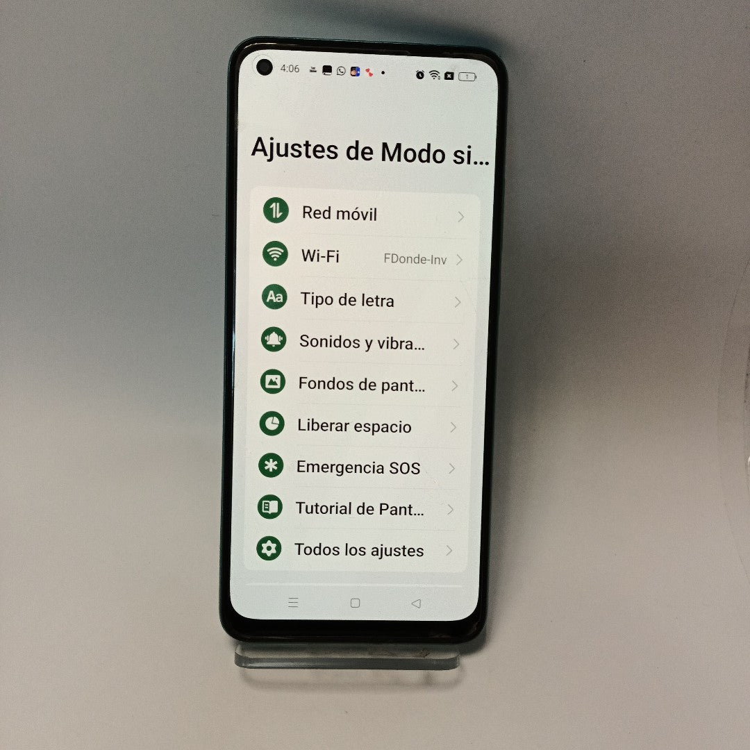 CELULAR OPPO  A78 CPH2565 (2023) 256 GB 8 GB RAM (SEMINUEVO)