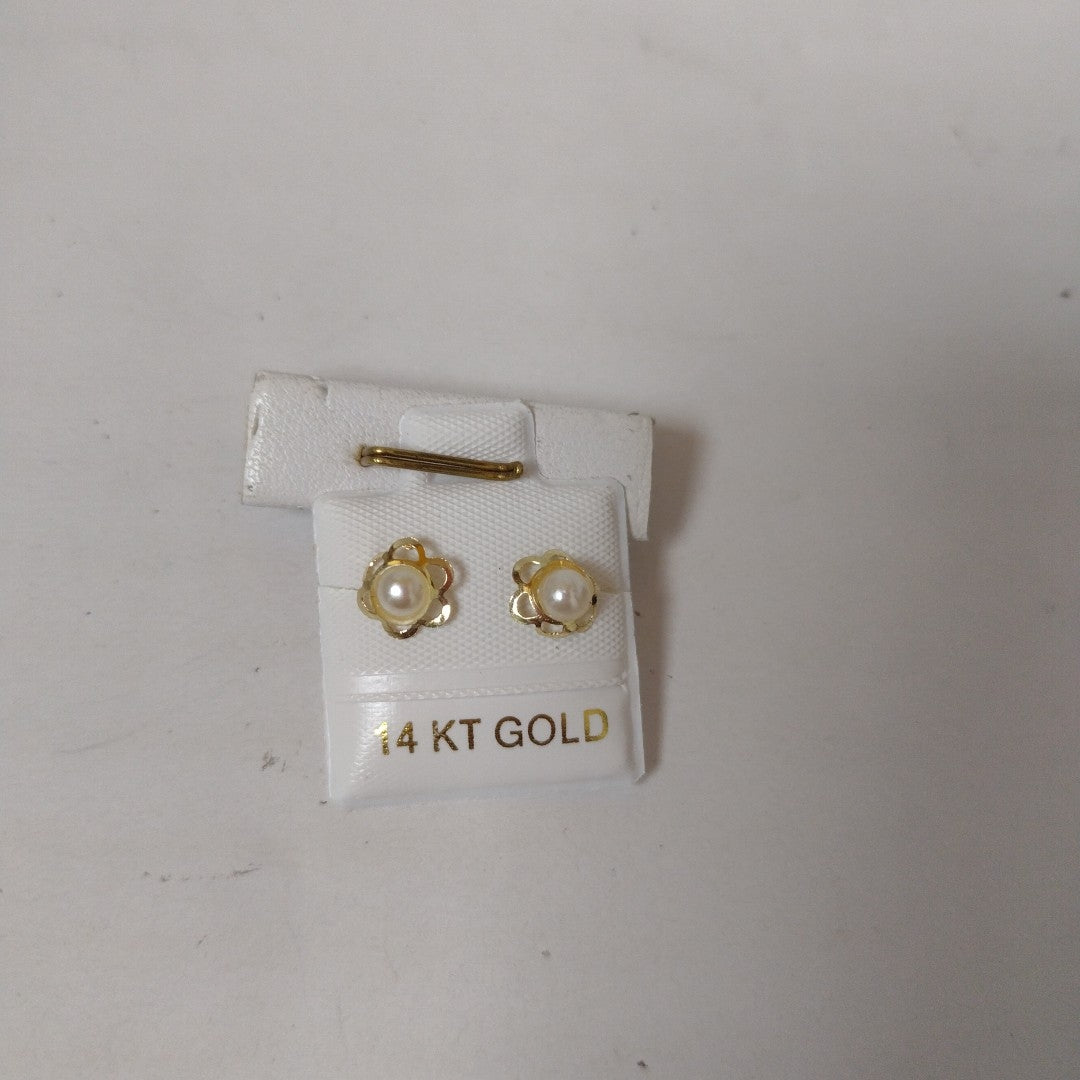 BROQUELES ORO 14K 1 (NUEVO)