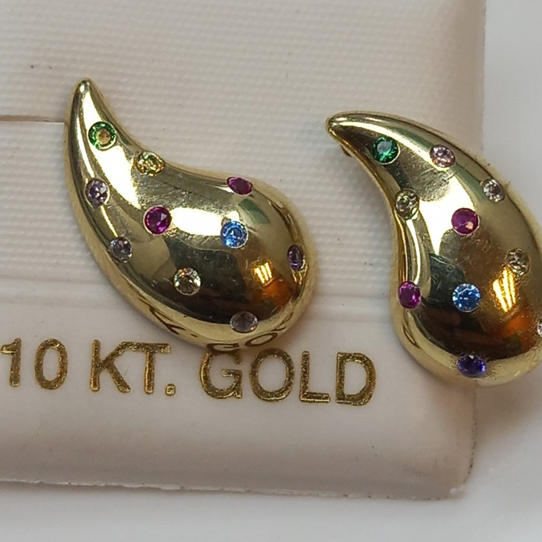 BROQUELES ORO 10K 1.7 (NUEVO)