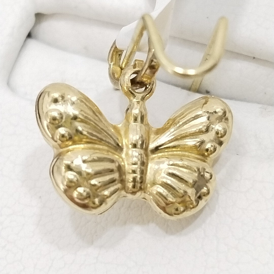 10185DIJ00000B1475 FRD14 DIJE DE MARIPOSA ORO 14K 1.1GRS (NUEVO)