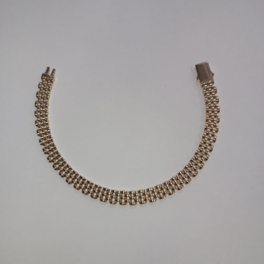 PULSERAS CABALLERO ORO 14K 18.6 (NUEVO)