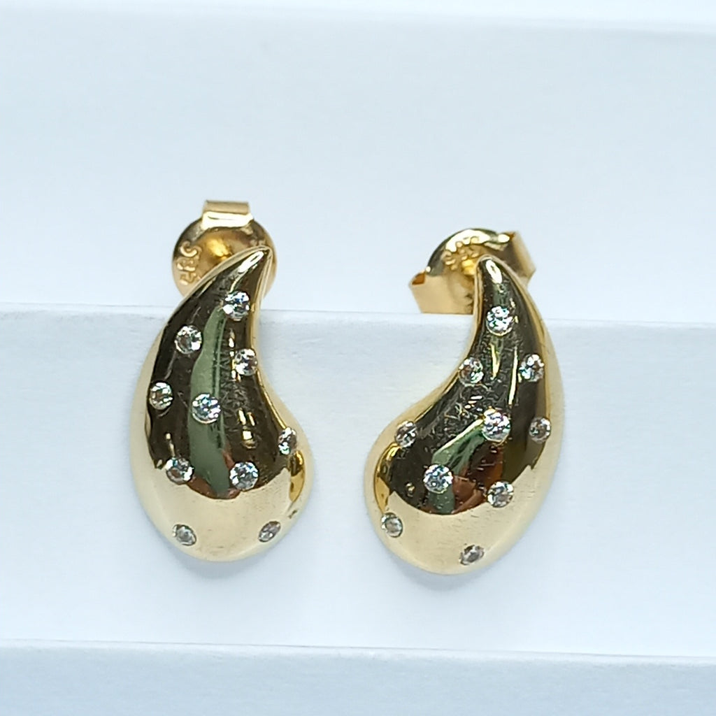 BROQUELES ORO 14K 2 (NUEVO)