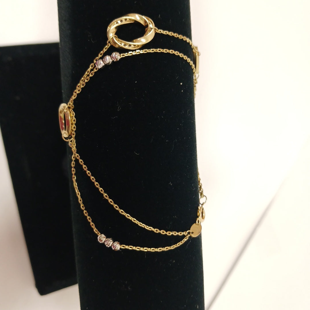 PULSERAS DAMA ORO 14K 3 (NUEVO)