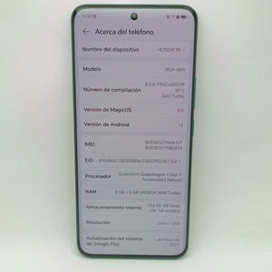 CELULAR HONOR 90 REA-NX9 (2023) 256 GB 8 GB RAM