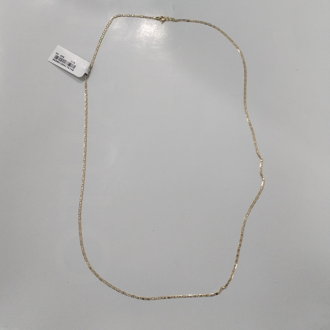 CADENAS VALENTINA/ESPEJO ORO 14K 2.9 (NUEVO)