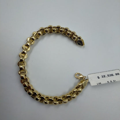 PULSERAS DAMA ORO 14K 9.9 (NUEVO)