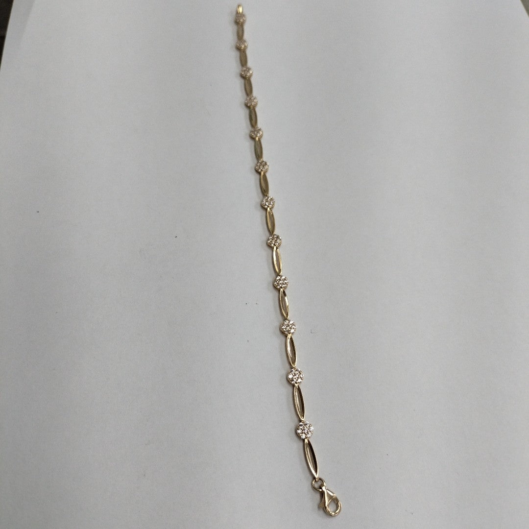 PULSERAS DAMA ORO 14K 4.1 (NUEVO)