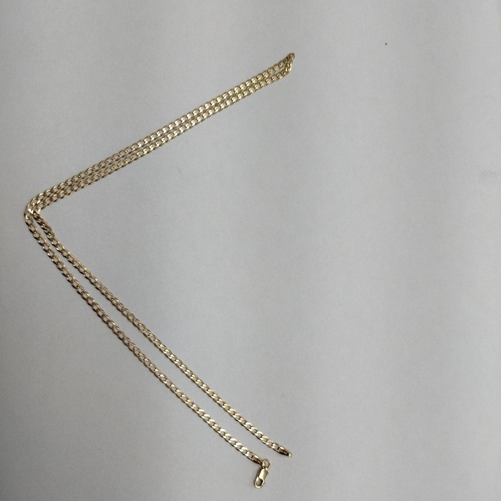 CADENAS BARBADA AMARILLA ORO 14K 4.5 (NUEVO)