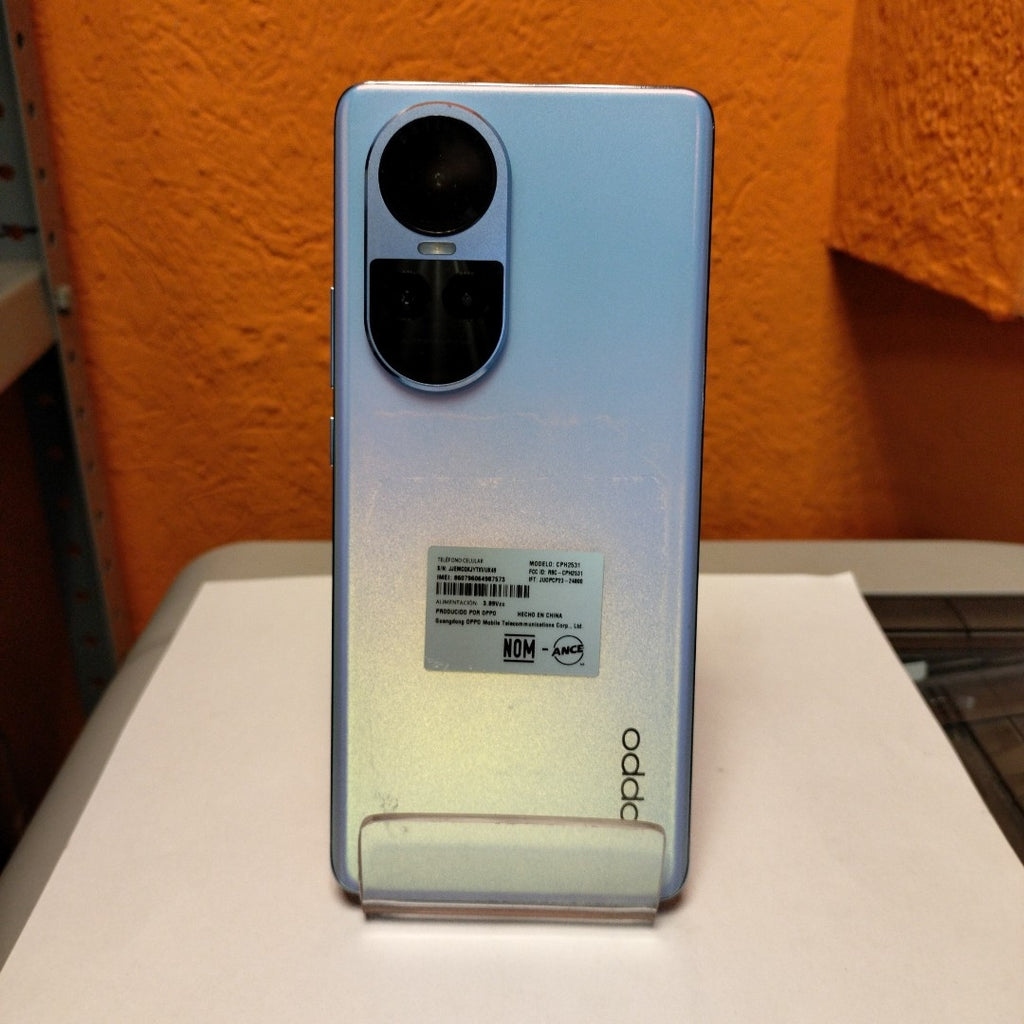 CELULAR OPPO  RENO10 5G CPH2531 (2023) 256 GB 8 GB RAM (SEMINUEVO)