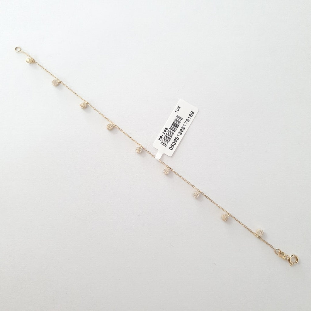 PULSERAS DAMA ORO 14K 2.1 (NUEVO)