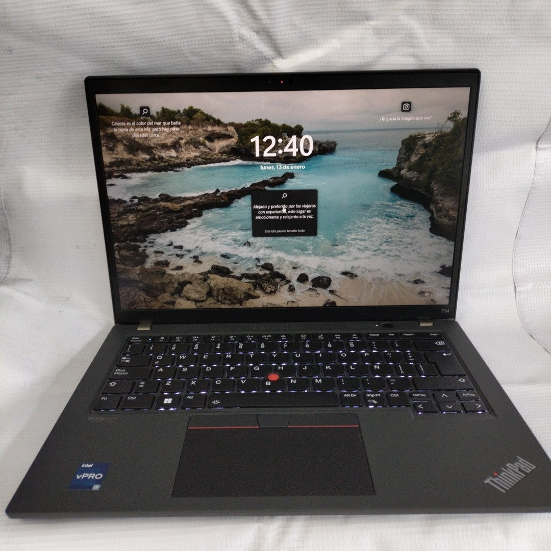 LAPTOP LENOVO THINKPAD T14 GEN 3 (2023) 512 GB SSD 16 GB RAM (SEMINUEVO)