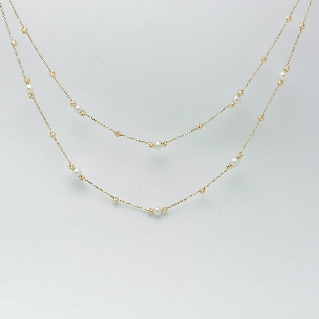 GARGANTILLAS ORO 14K 3.5 (NUEVO)