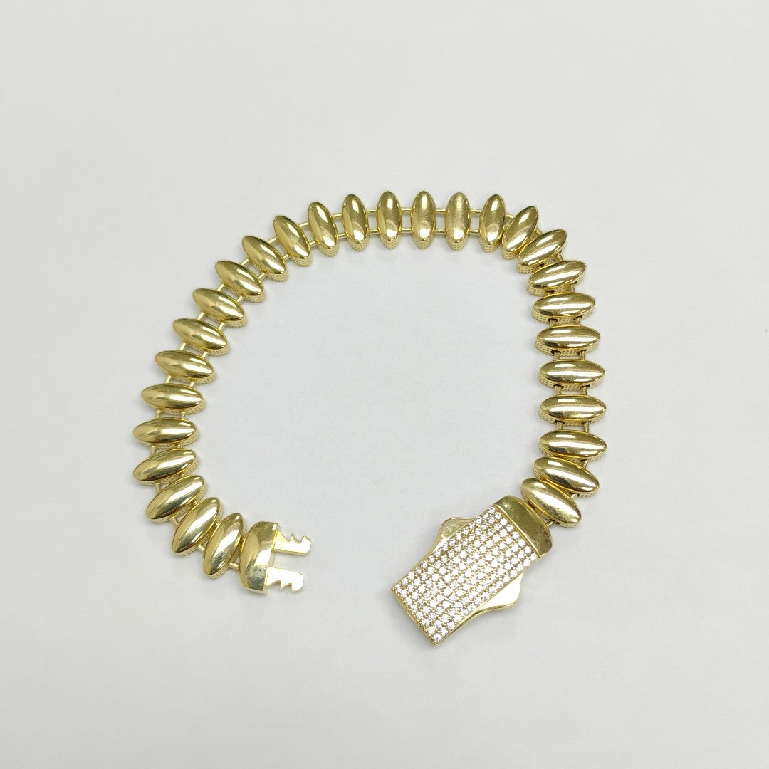 PULSERAS DAMA ORO 14K 15.8 (NUEVO)