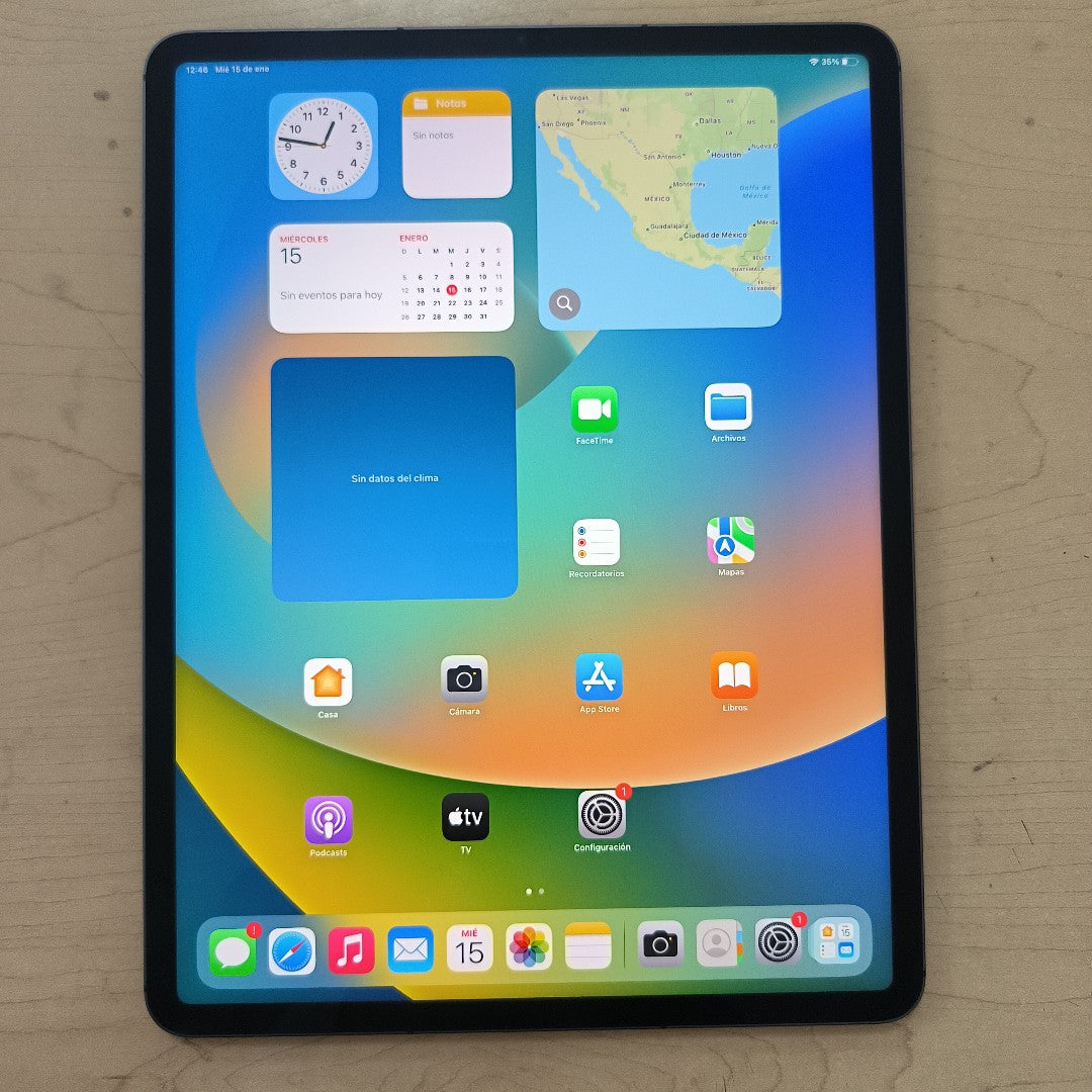 TABLETA APPLE IPAD PRO 5 12.9" A2379 256 GB 8 GB RAM (SEMINUEVO)