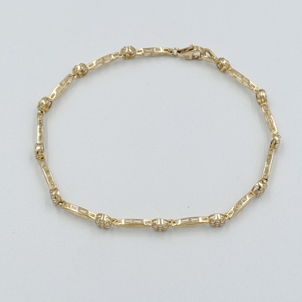 PULSERAS DAMA ORO 14K 4.2 (NUEVO)