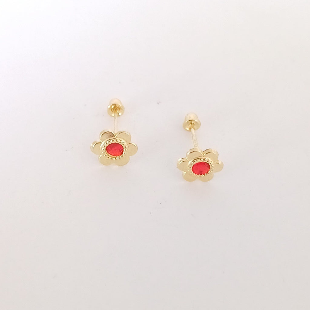 BROQUELES ORO 14K 1 (NUEVO)