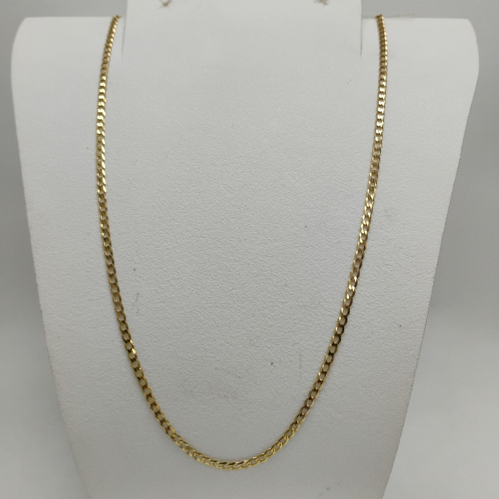 CADENAS BARBADA AMARILLA ORO 14K 4.9 (NUEVO)