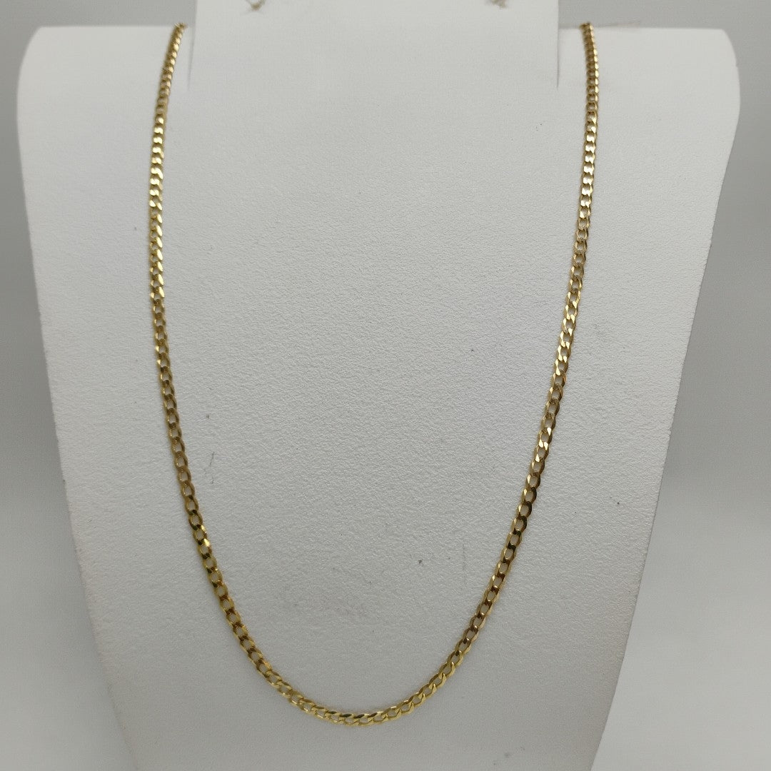 CADENAS BARBADA AMARILLA ORO 14K 4.9 (NUEVO)