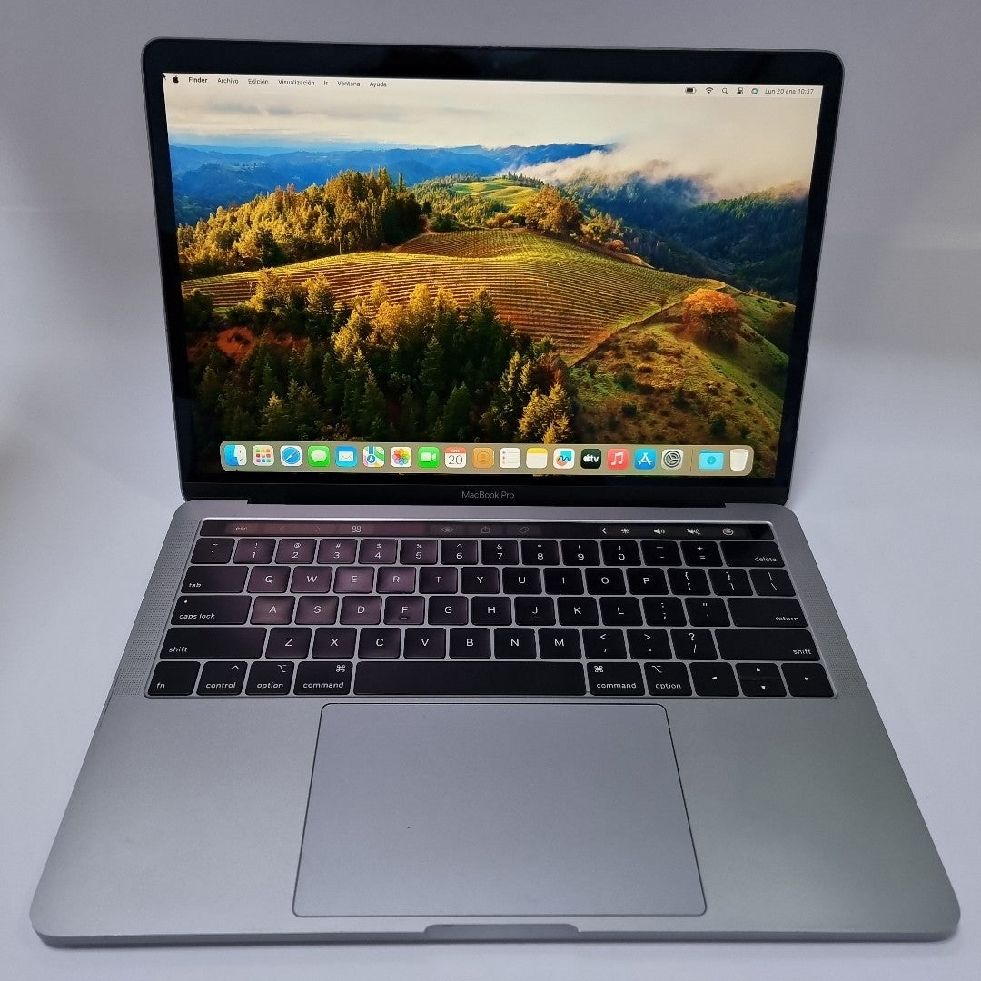 LAPTOP APPLE MACBOOK PRO 13" 2018 2.3 A1989 512 GB SSD 8 GB RAM (SEMINUEVO)