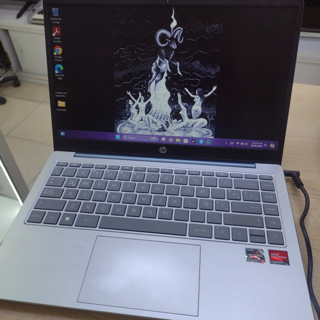 LAPTOP HP 14-EM0002LA (2023) 512 GB SSD 8 GB RAM (SEMINUEVO)