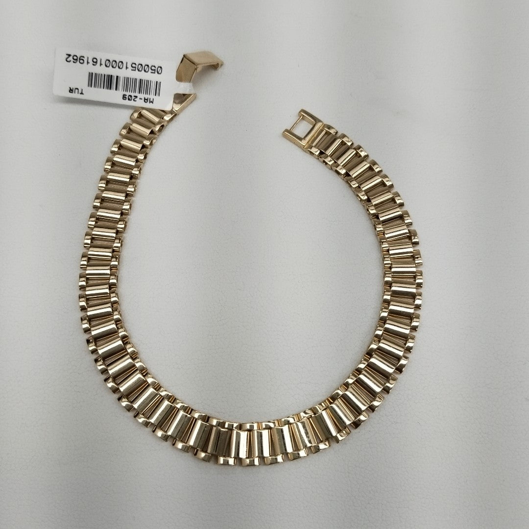 PULSERAS CABALLERO ORO 14K 12.9 (NUEVO)