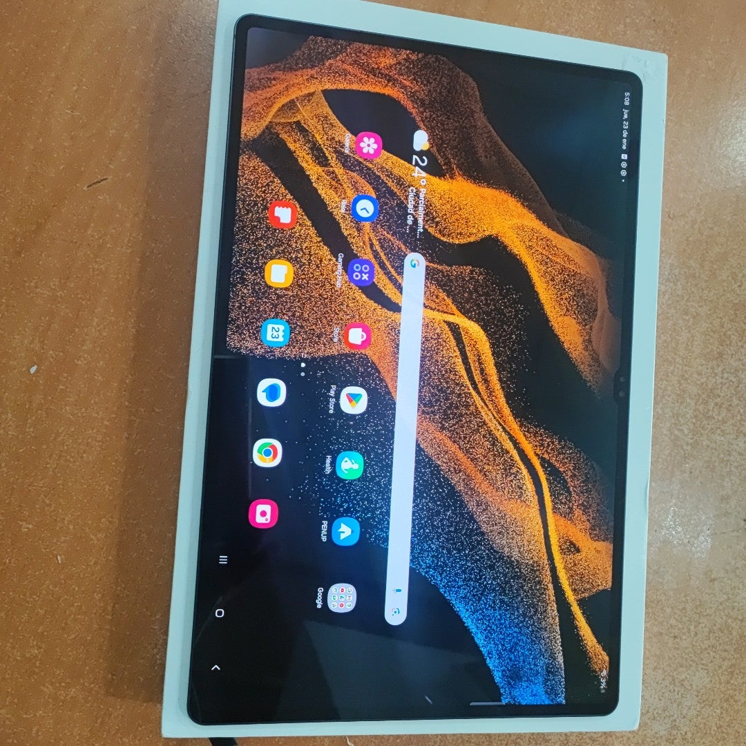 TABLETA SAMSUNG GALAXY TAB S8 ULTRA SM-X900 256 GB 12 GB RAM (SEMINUEVO)