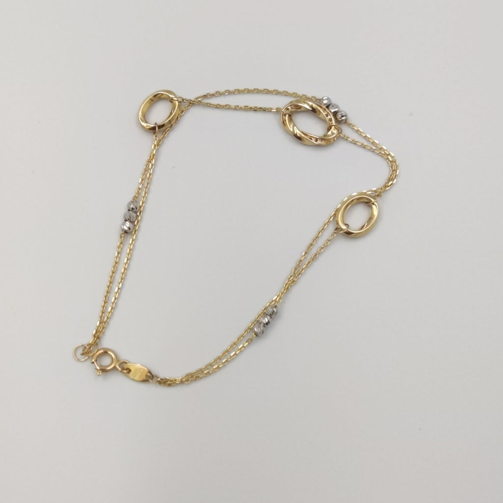 PULSERAS DAMA ORO 14K 2.9 (NUEVO)