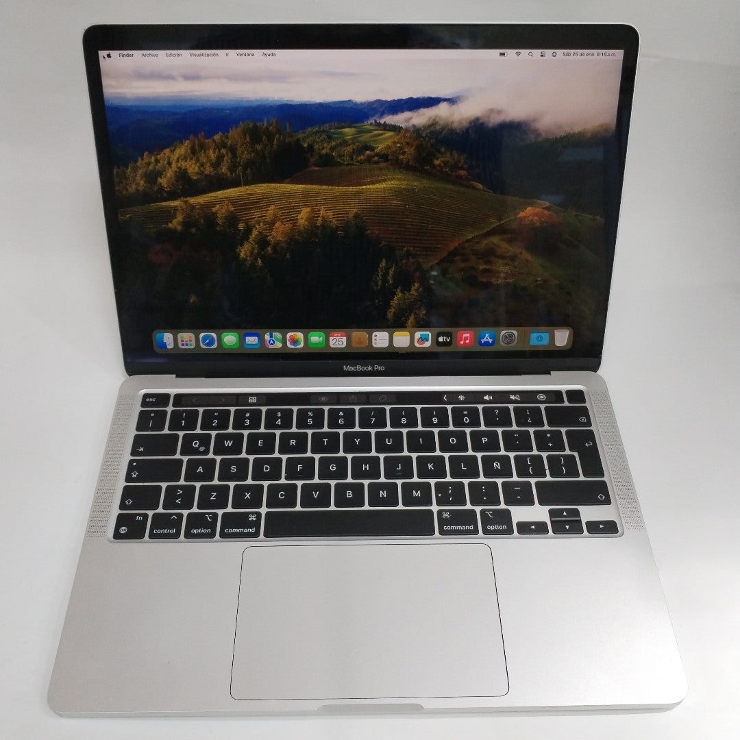 LAPTOP APPLE MACBOOK PRO 13&quot; 2022 3.49 A2338 512 GB SSD 8 GB RAM (SEMINUEVO)