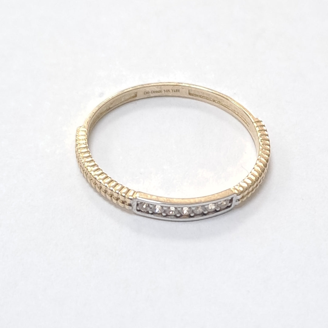 ANILLOS DAMA ORO 14K 1.2 (NUEVO)