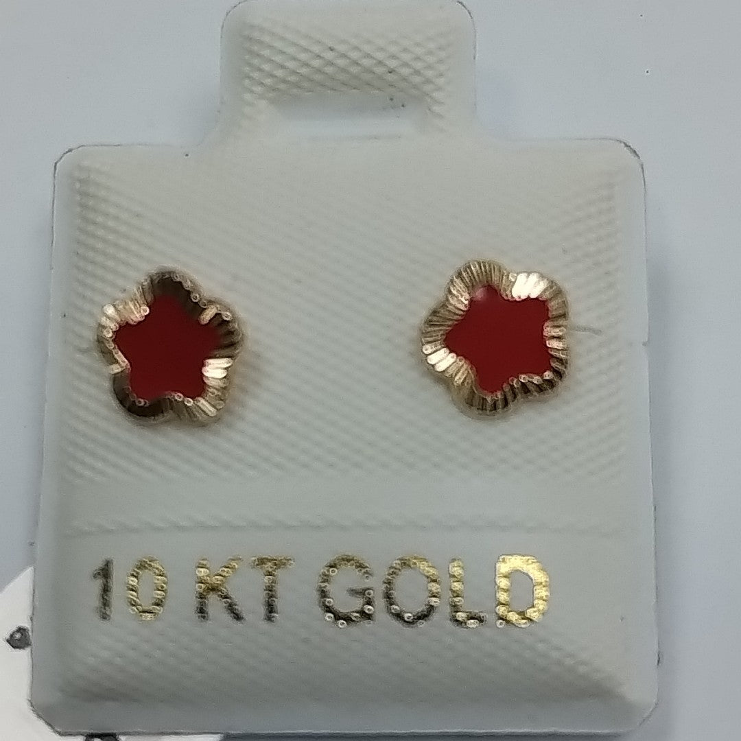 BROQUELES ORO 10K 1 (NUEVO)