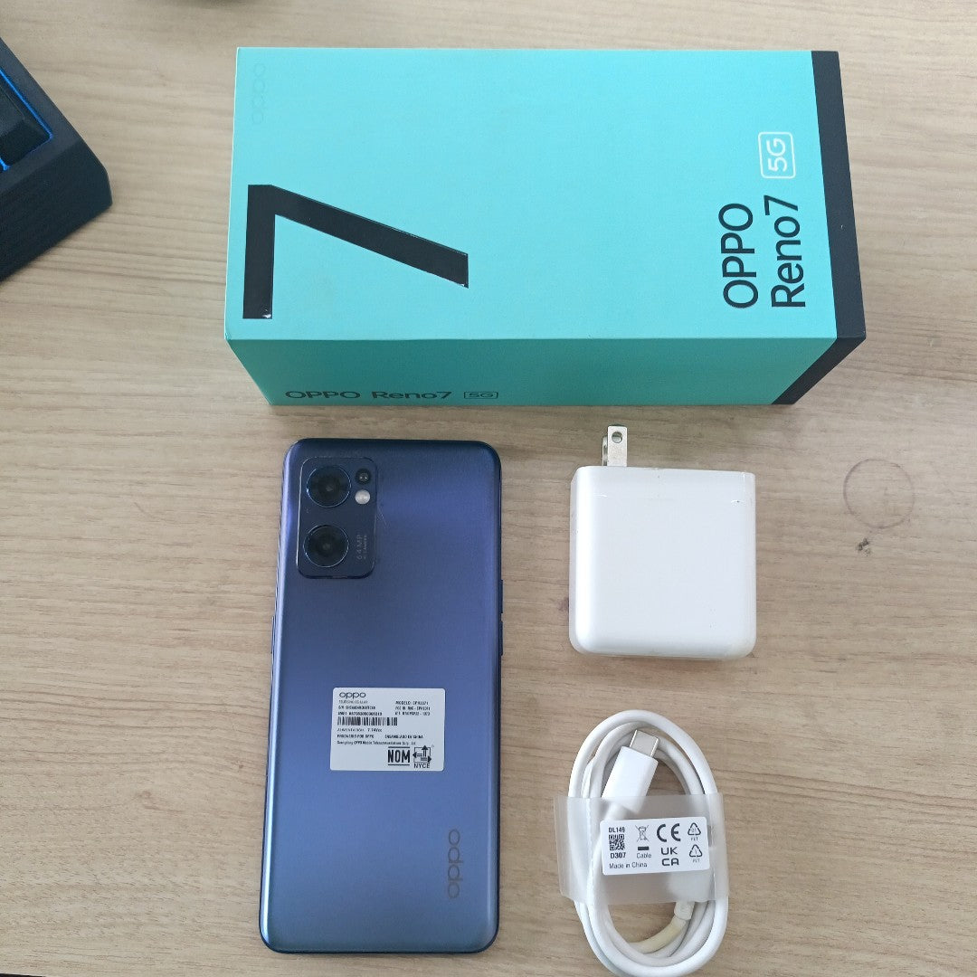 CELULAR OPPO  RENO7 5G CPH2371 256 GB 8 GB RAM (SEMINUEVO)