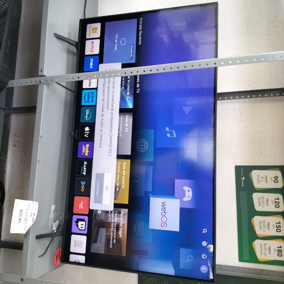 PANTALLA LG 50UQ8000PSB (2022) 50&quot; LED 4K (SEMINUEVO)
