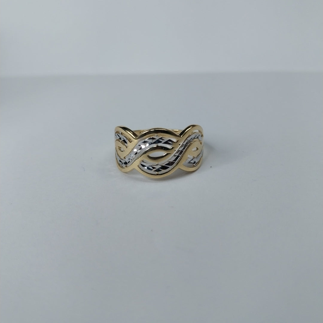ANILLOS DAMA ORO 14K 2 (NUEVO)