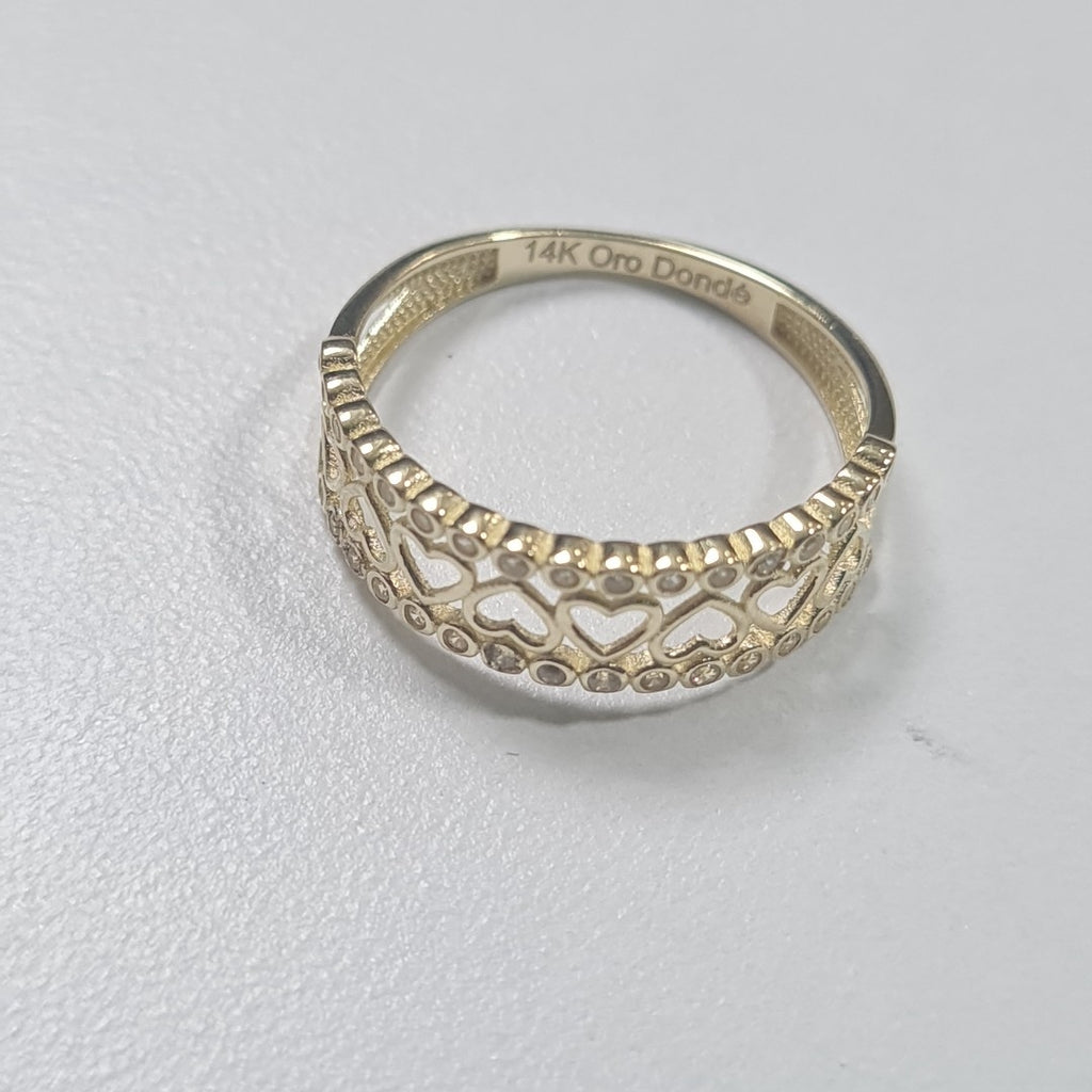 ANILLOS DAMA ORO 14K 1.6 (NUEVO)