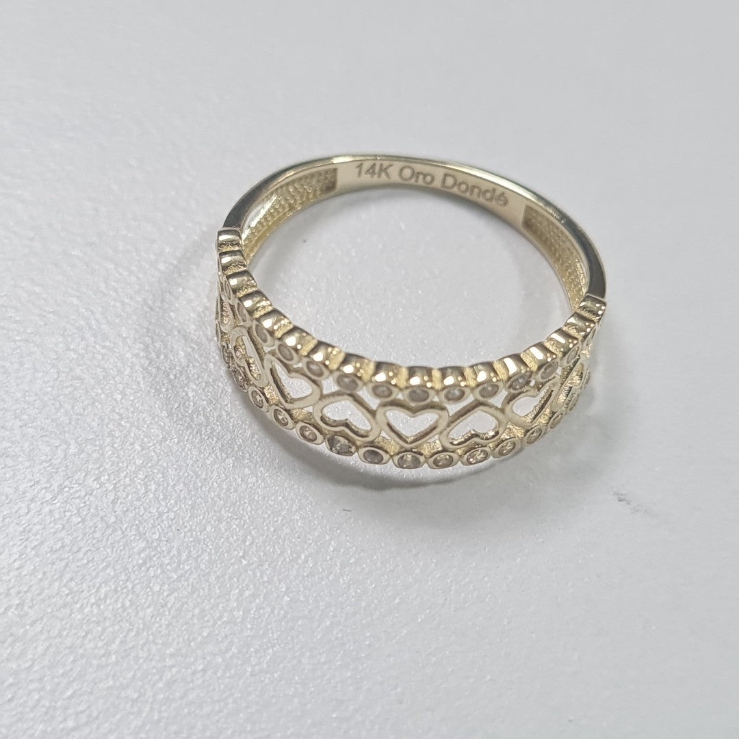ANILLOS DAMA ORO 14K 1.6 (NUEVO)