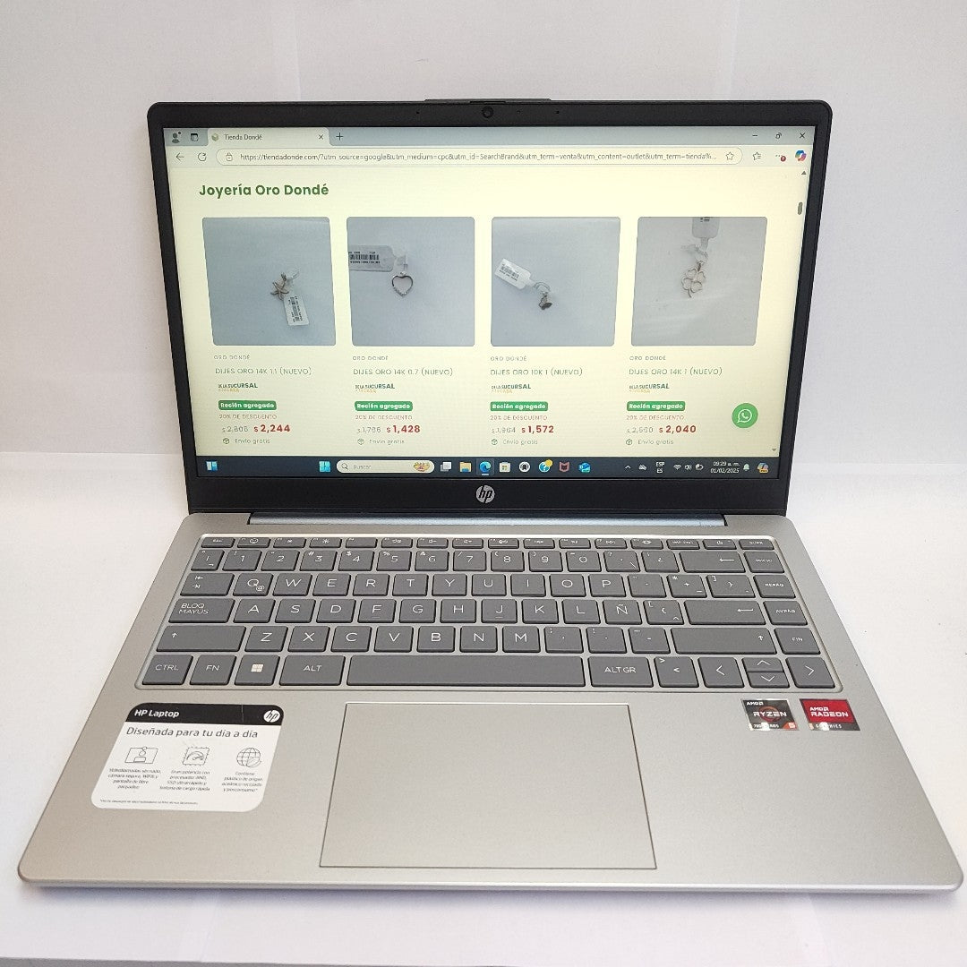 LAPTOP HP 14-EM0002LA (2023) 512 GB SSD 8 GB RAM (SEMINUEVO)